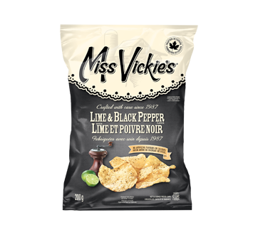 Chips, Lime & Black Pepper, 200 g