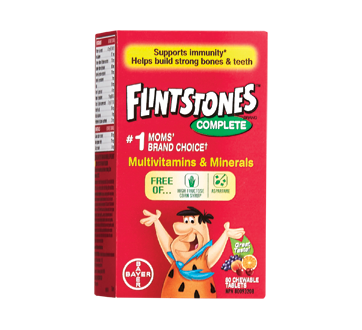 Flinstones Chewable Tablets Multivitamins & Minerals, 80 units – Les ...