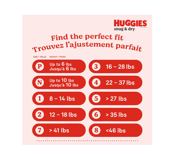 Image 3 of product Huggies - Snug & Dry Baby Diapers, Size 3, 31 units