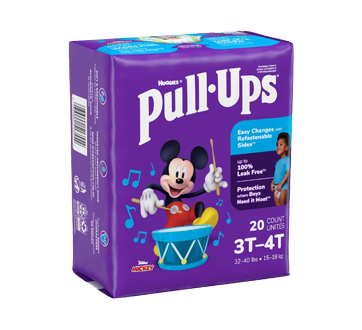Huggies Pull Ups Training Pants For Boys Size 2T - 3T 128 Pack