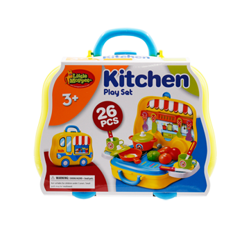 Kitchen play set, 24 units