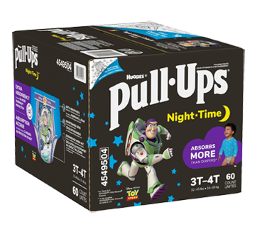Huggies Pull-ups Night Time, 3T-4T, Boys, Toy Story Buz…