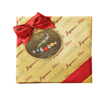 Lindor Assorted Chocolate Truffles Gift Box, 287 g