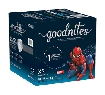 Goodnites Girls' Nighttime Bedwetting Underwear - Xs - Giga Pack - 44ct :  Target