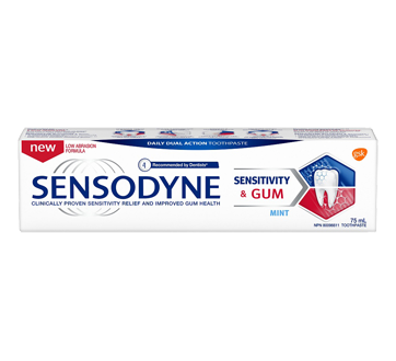 Sensitivity & Gum Toothpaste, Mint, 75 ml