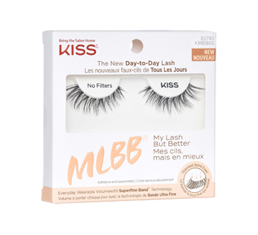 Image 2 of product Kiss - MLBB Lashes, No Filters, 1 unit