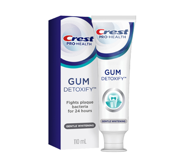 Image 2 of product Crest - Gum Detoxify Gentle Whitening Anticavity Fluoride Toothpaste, 110 ml