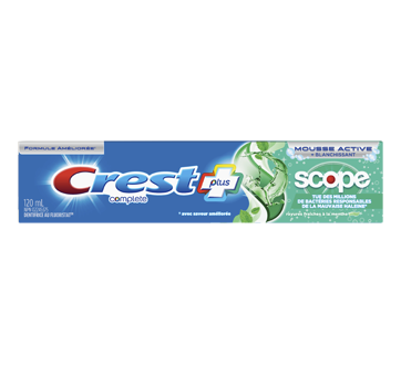 Complete Whitening Plus Scope Minty Fresh Toothpaste, 120 ml