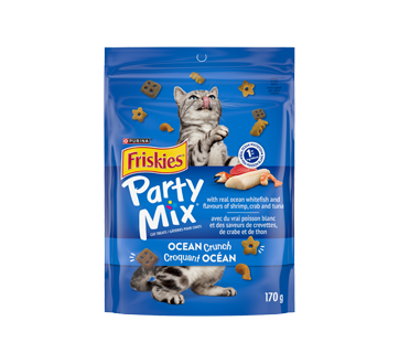 Party Mix Cat Treat, Ocean Crunch, 170 g