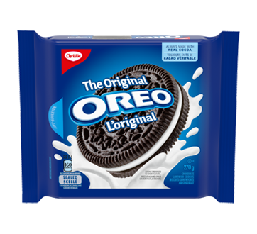 Oreo Originale, 270 g – Christie : Crackers and cookies | Jean Coutu