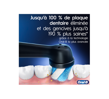 Image 2 of product Oral-B - iO Series 7 Electric Toothbrush with Brush Heads Black Onyx, 1 unit