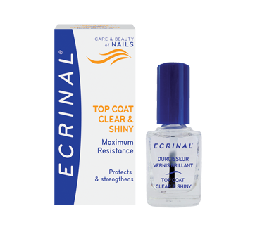 Top Coat Clear and Shiny Strengthening, 10 ml