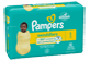 Thumbnail 1 of product Pampers - Pampers Swaddlers Newborn Diapers, Size 1, 32 units