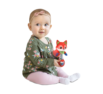 Image 2 of product Vtech - Shake & See Fox Rattle, 3+ Months, 1 unit