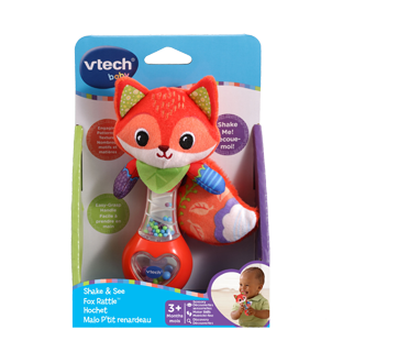 Image 3 of product Vtech - Shake & See Fox Rattle, 3+ Months, 1 unit