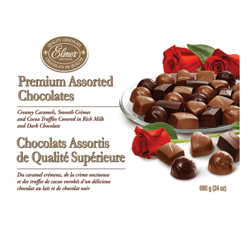 Premium Assorted Chocolates, 680 g