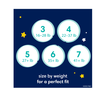 Swaddlers Overnights Baby Diapers, Size 5, 50 units