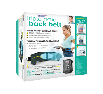 DR-HO'S Neck Pain Pro Ultimate Package - Tens Therapy, EMS Therapy and DR-HO'S Proprietary Amp - Helps Temporarily Relieve Neck and Shoulder Pain