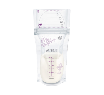 Image 2 of product Philips Avent - Breast Milk Storage Bags 6 oz, 50 units