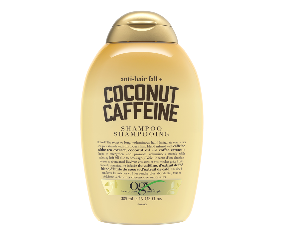 Shampoo Anti-Hair Fall Strengthening Conditioner Coconut Cafeeine – OGX ...