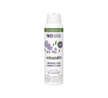 Natural Deodorant Spray, Lavender & Sage, 91 g