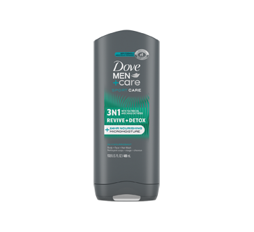 SportCare Body Wash + Face, Revive + Detox, 400 ml