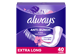 Thumbnail 1 of product Always - Anti-Bunch Xtra Protection Daily Liners, Extra Long, 40 units