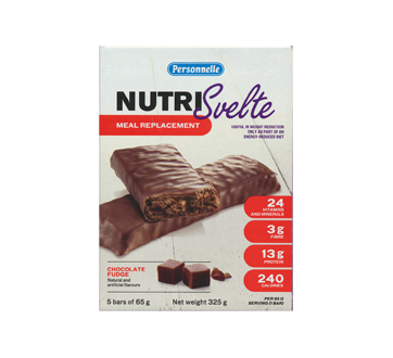 NutriSvelte Meal Replacement, Chocolate Fudge, 5 x 65 g