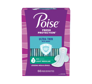 Postpartum Incontinence Pads, Maximal Flow, Long, 64 units – Poise :  Incontinence