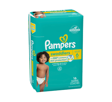 Image 2 of product Pampers - Swaddlers Active Baby Diapers, Size 6, 16 units