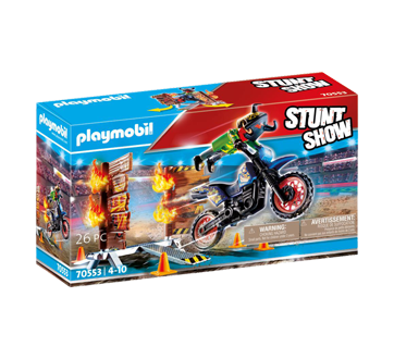 Stunt Show Motocross with Fire, 1 unit