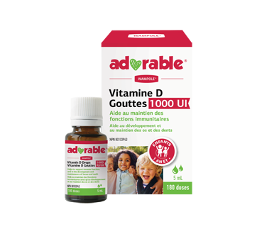 Image 2 of product Adorable - Vitamine D Drops 1000 IU, 5 ml