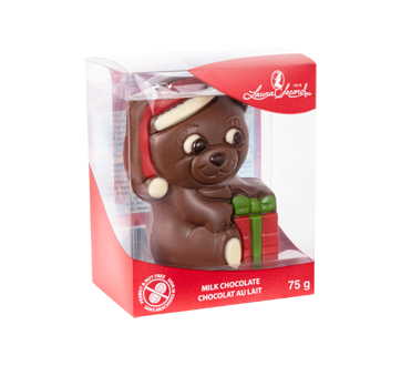 Hollow Coloured Chocolate Teddy Bear, 75 g