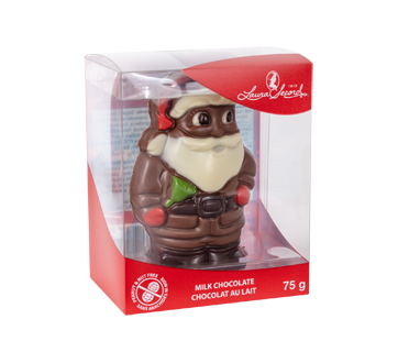 Hollow Colored Chocolate Santa, 75 g