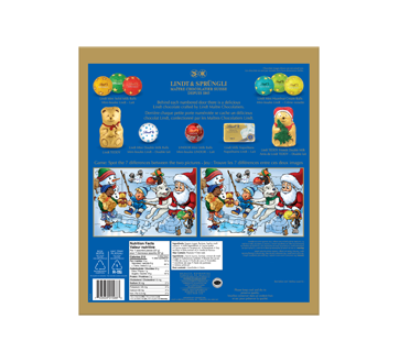 Image 2 of product Lindt - Kids Christmas Assorted Chocolate Advent Calendar, Milk Chocolate, 128 g