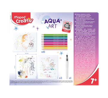 Image 3 of product Maped Creativ - Paintings with Watercolor Pencils, Unicorn, 1 unit