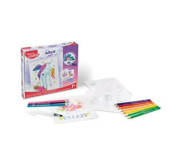 Image 4 of product Maped Creativ - Paintings with Watercolor Pencils, Unicorn, 1 unit