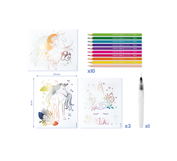 Image 5 of product Maped Creativ - Paintings with Watercolor Pencils, Unicorn, 1 unit