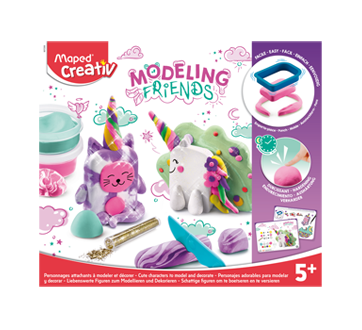 Image 5 of product Maped Creativ - Cute Characters to Model & Decorate, Magical, 1 unit