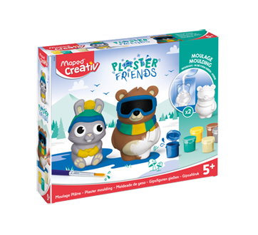 Plaster Moulding Box, Friends Winter, 1 unit