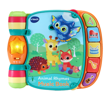 Image 2 of product Vtech - Animal Rhymes Music Book, 1 unit