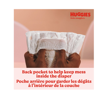 Image 4 of product Huggies - Little Snugglers Baby Diapers, Size 1, 84 units