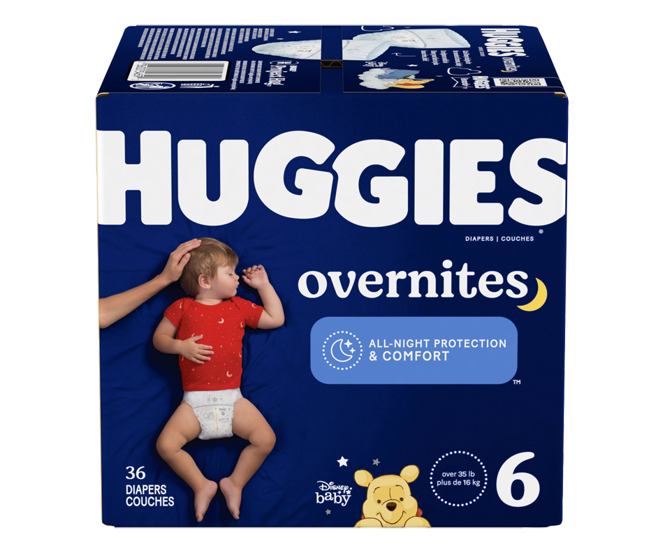 Overnites Nighttime Baby Diapers, Size 6, 36 units – Huggies : Diaper ...