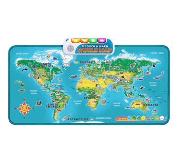 Image 2 of product Leap Frog - Touch & Learn World Map, 1 unit