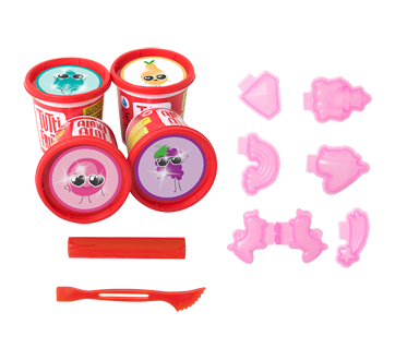 Image 2 of product Tutti Frutti - Modeling Dough Sparkling Unicorns & Rainbows Kit, 1 unit