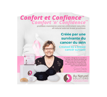 Comfort 'n' Confidence Full External Breast Prosthesis, 1 unit