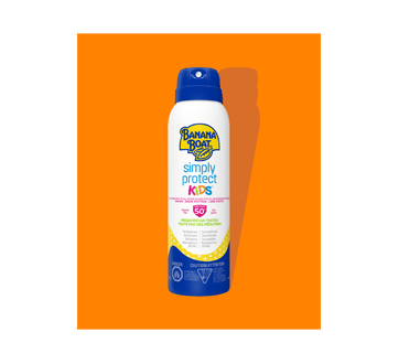 Image 17 of product Banana Boat - Simply Protect Kids Sunscreen Spray SPF 50+, 141 g