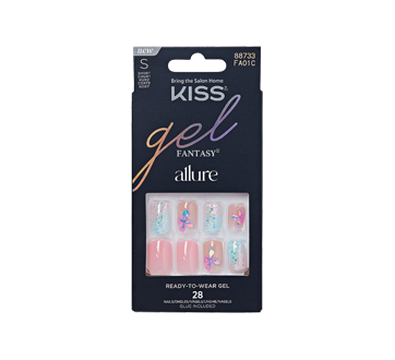 Gel Fantasy Allure Fake Nails, Variation, 28 units