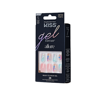 Image 5 of product Kiss - Gel Fantasy Allure Fake Nails, Variation, 28 units