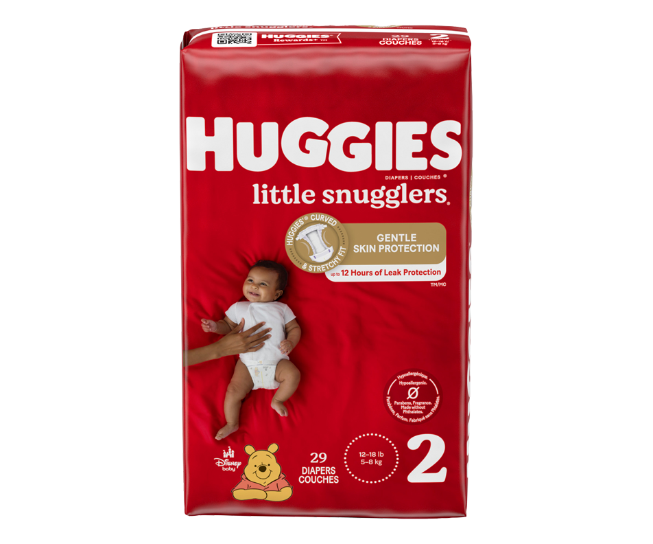 Little Snugglers Baby Diapers Size 2, 29 Units – Huggies : Diaper ...